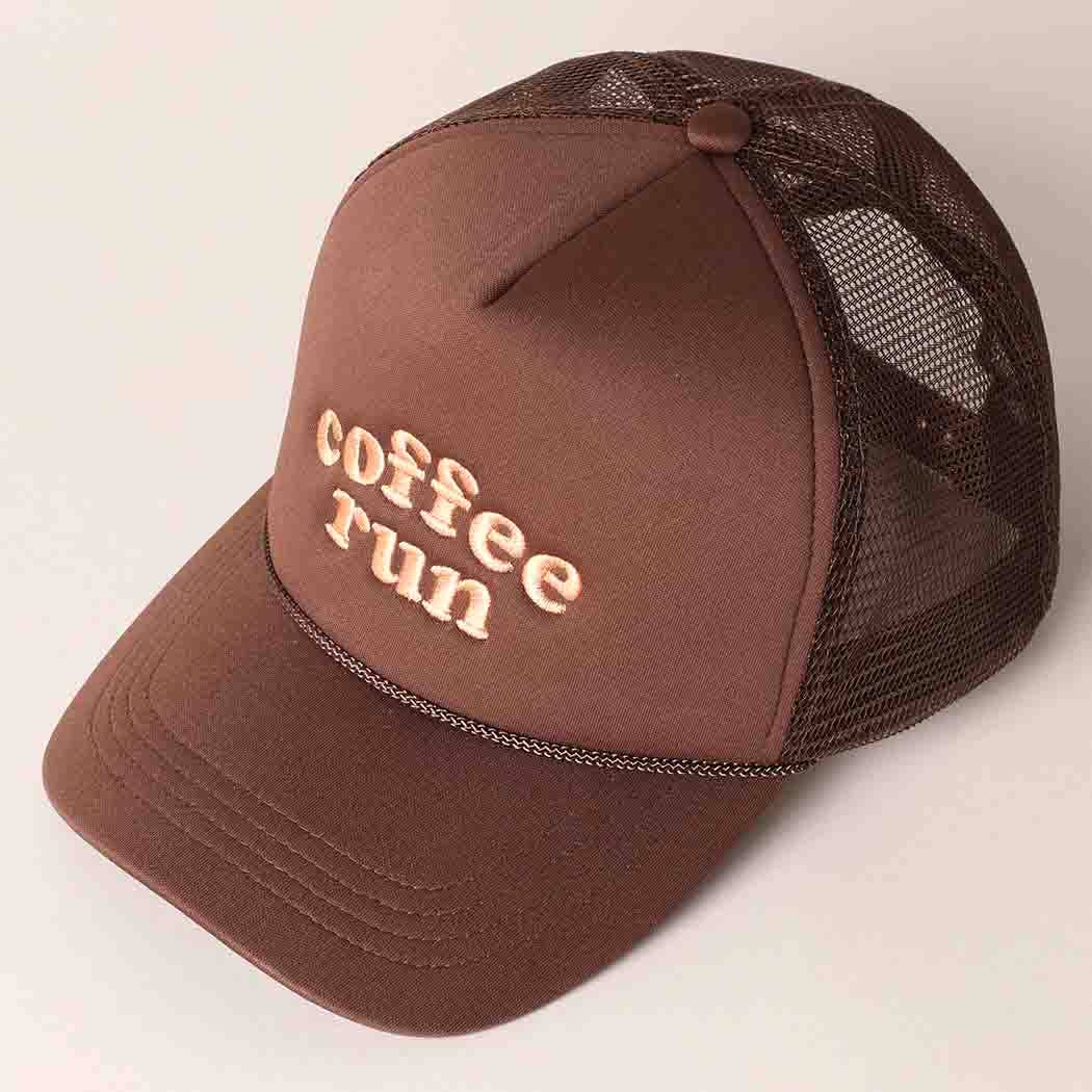 Coffee Run Trucker Hat