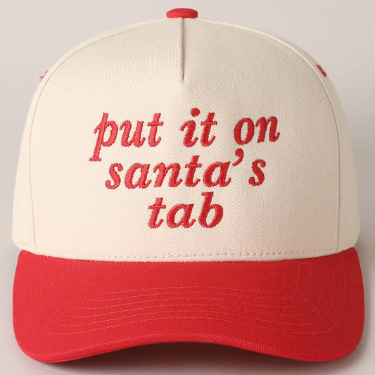 Put It On Santa's Tab Hat